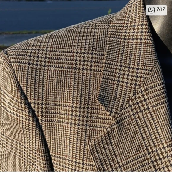 Gianfranco Ruffini Houndstooth Blazer